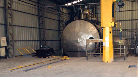 Construcción Losas y Fundaciones Autoclaves Fábrica